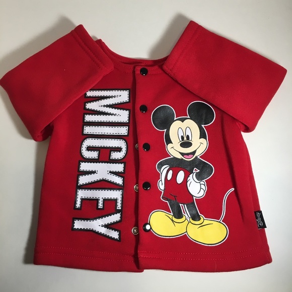 3/$20 💞Mickey Snapdown Sweatshirt - Picture 1 of 5